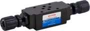 Дроссель с обратным клапаном модульного монтажа HyForce MTCV 02 W K